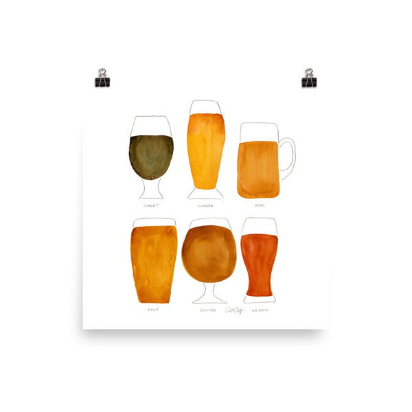 Beer Collection • Art Print