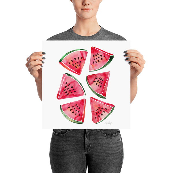 Watermelon Slices • Art Print