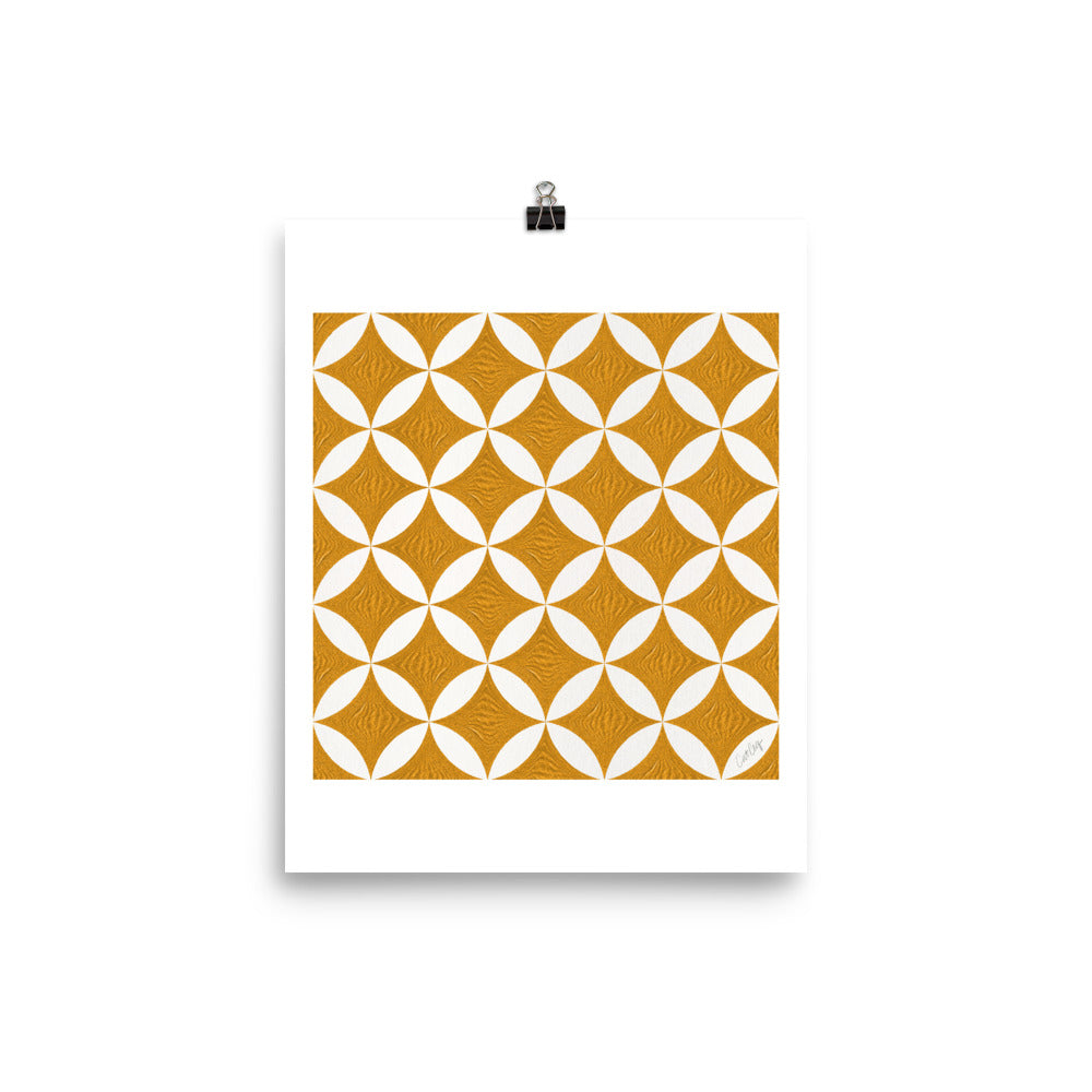 Eclipse Pattern - Ochre