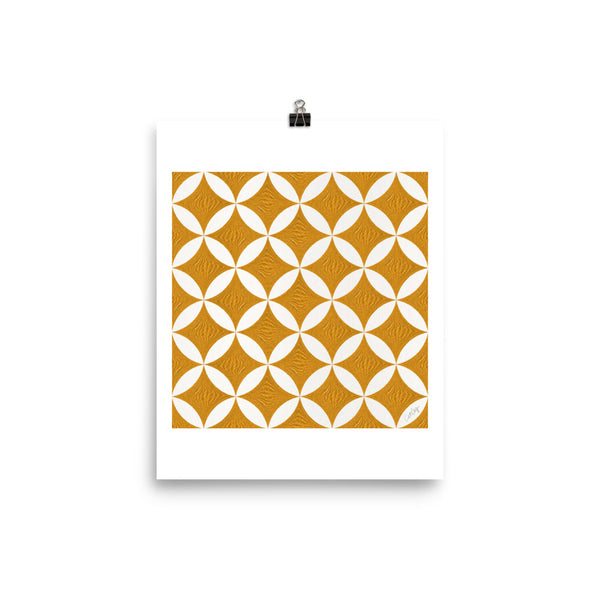 Eclipse Pattern - Ochre