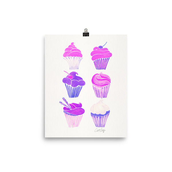 Cupcakes – Unicorn Palette • Art Print
