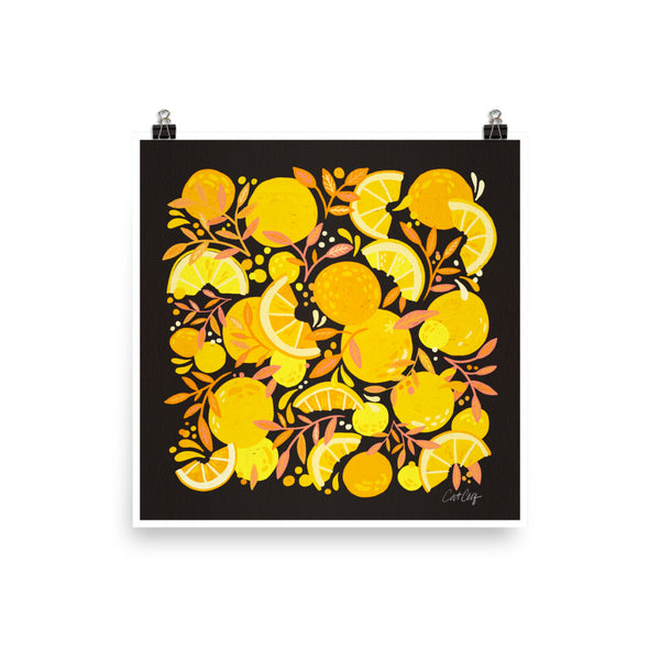 Fresh Citrus Mesh - Lemon Charcoal