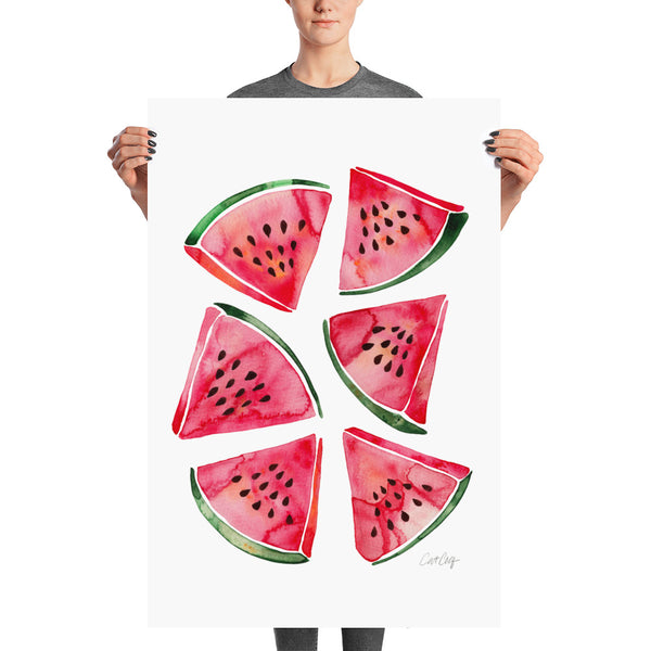 Watermelon Slices • Art Print
