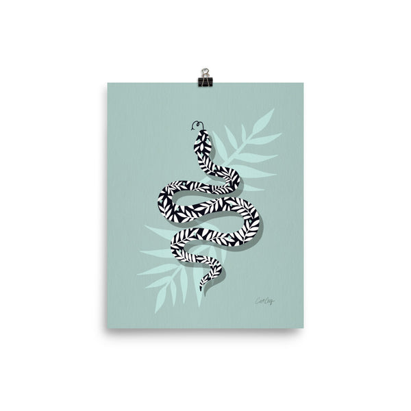 Tropical Serpent - Mint Blush