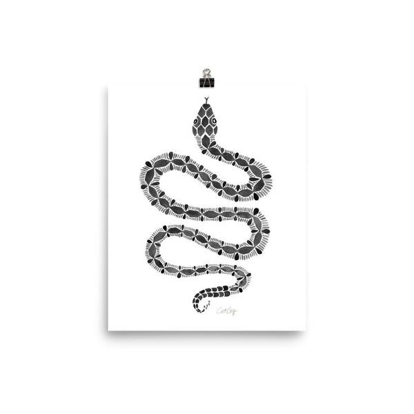 Serpent – Black Palette • Art Print