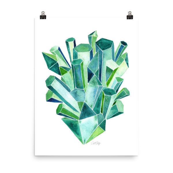 Emeralds • Art Print