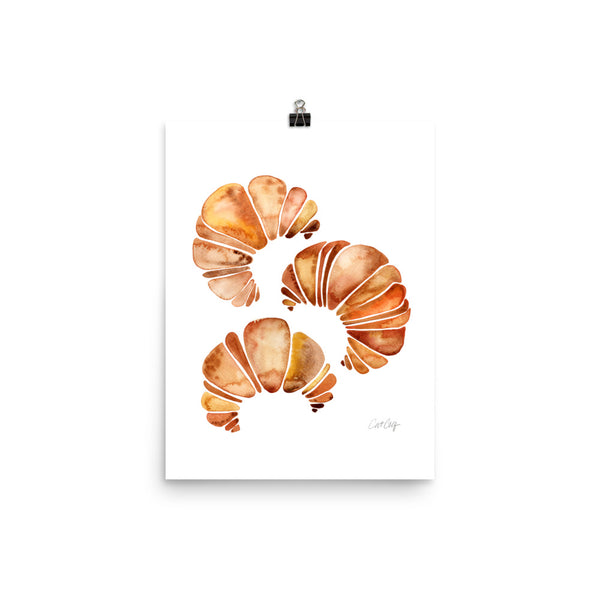 Croissant Collection – Art Print