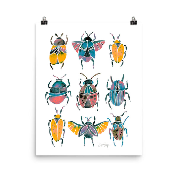 Beetle Collection - Yellow