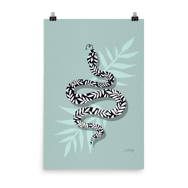 Tropical Serpent - Mint Blush