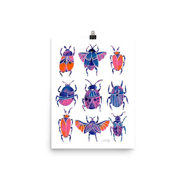 Beetle Collection - Indigo