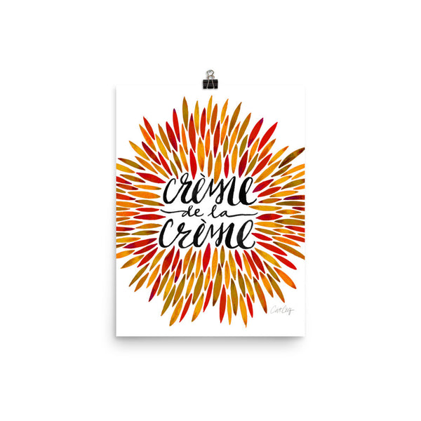 Crème de la Crème – Autumn Palette • Art Print
