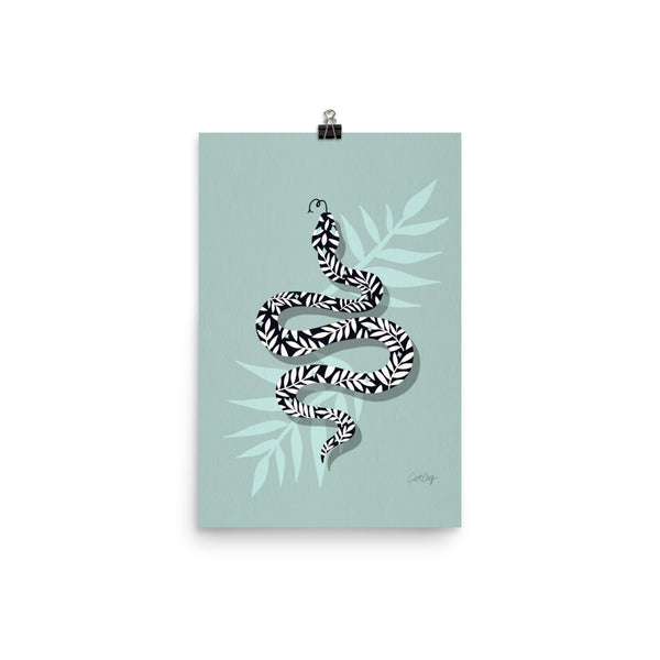 Tropical Serpent - Mint Blush