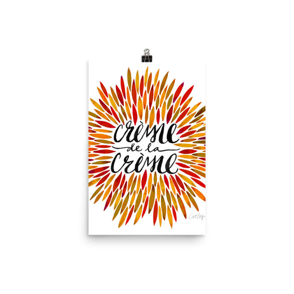 Crème de la Crème – Autumn Palette • Art Print