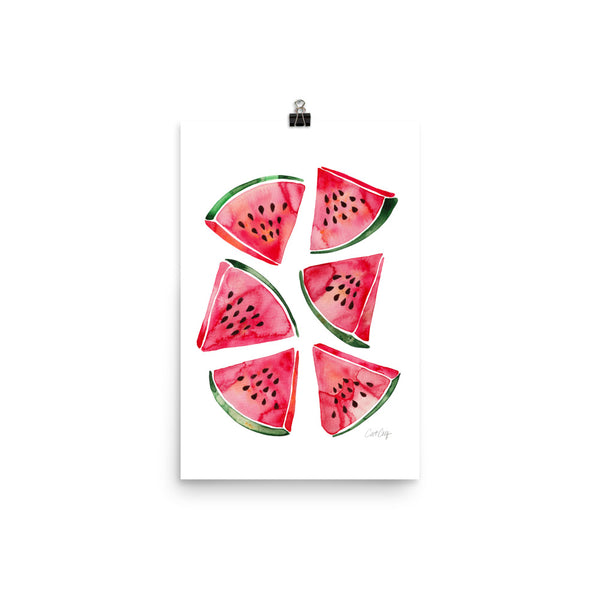 Watermelon Slices • Art Print