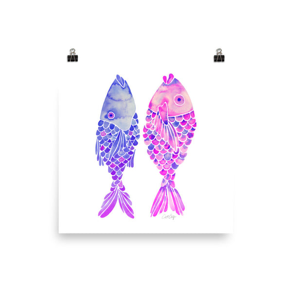 Indonesian Fish – Mermaid Palette • Art Print