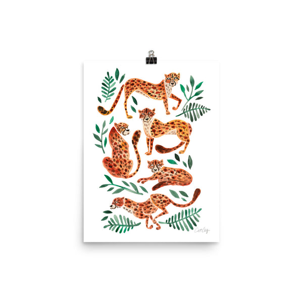 Cheetah Collection - Orange