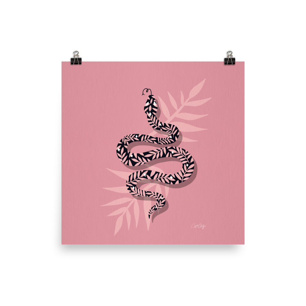 Tropical Serpent - Dusty Rose