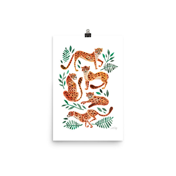 Cheetah Collection - Orange