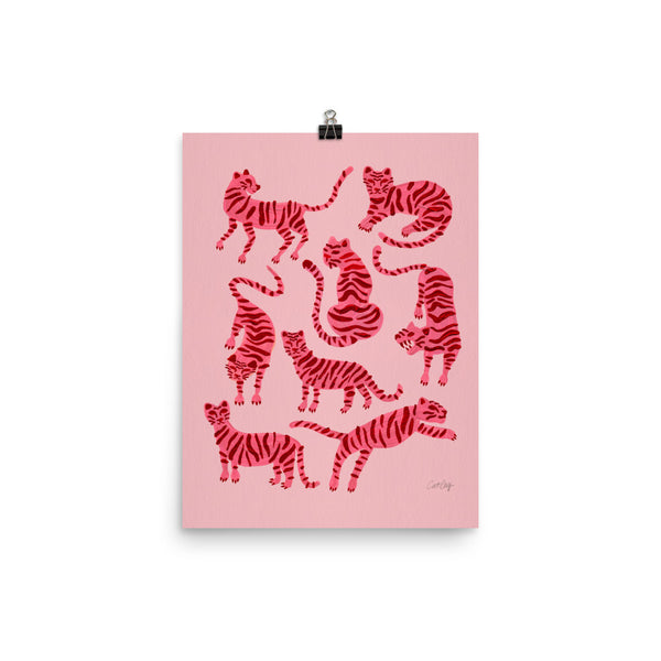 Tiger Collection - Red & Pink