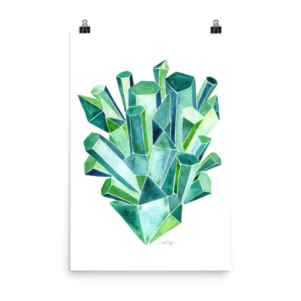 Emeralds • Art Print