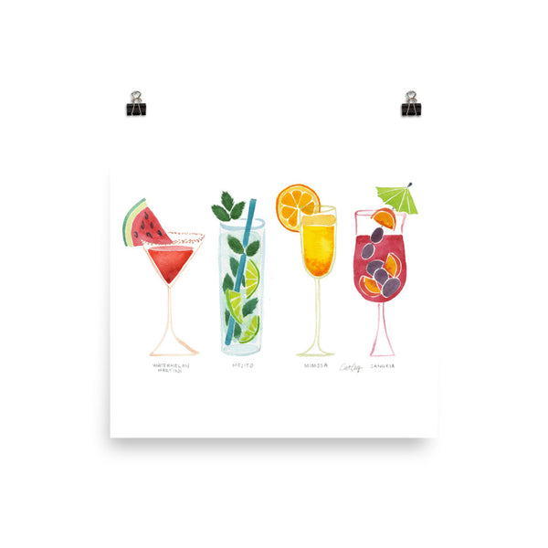 Summer Drinks • Art Print