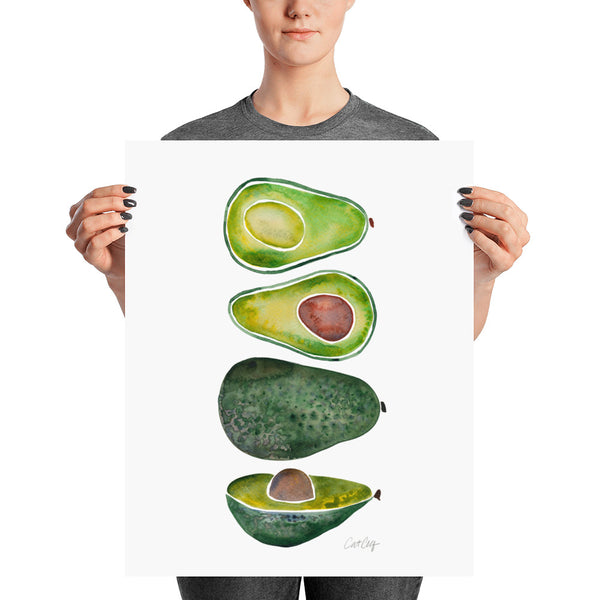 Avocado Slices • Art Print
