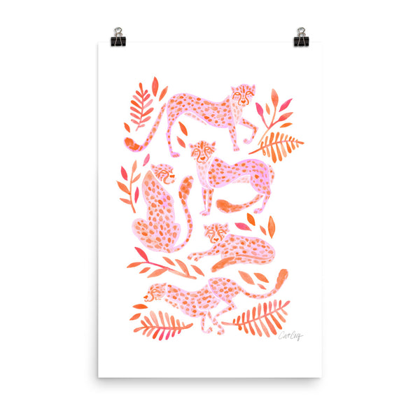 Cheetah Collection - Pink