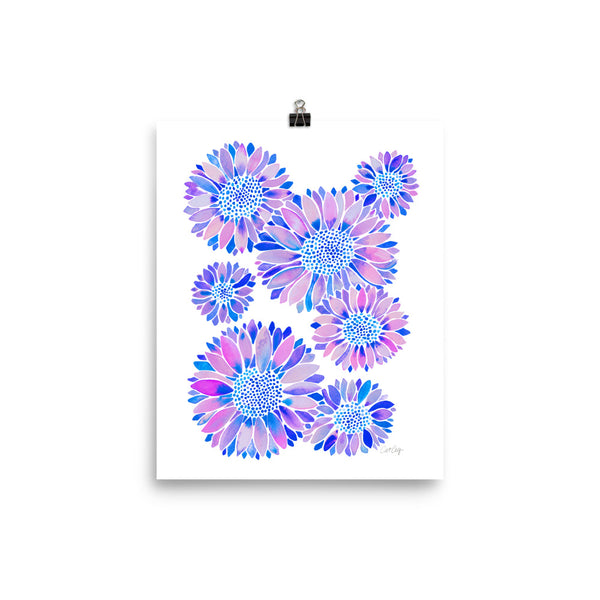 Sunflower Blooms – Indigo