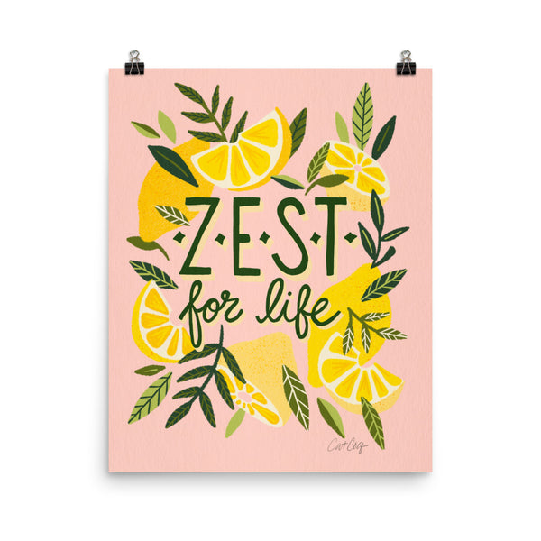 Zest for Life - Blush