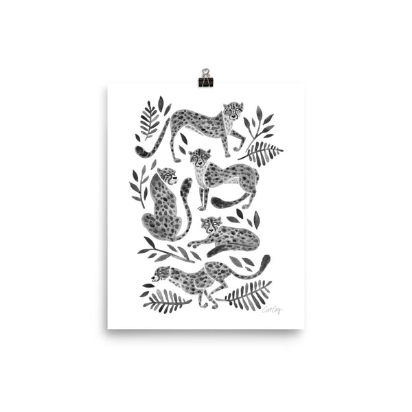 Cheetah Collection - Black