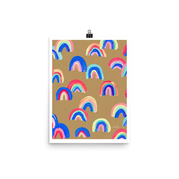 Abstract Rainbow Arcs - Kraft