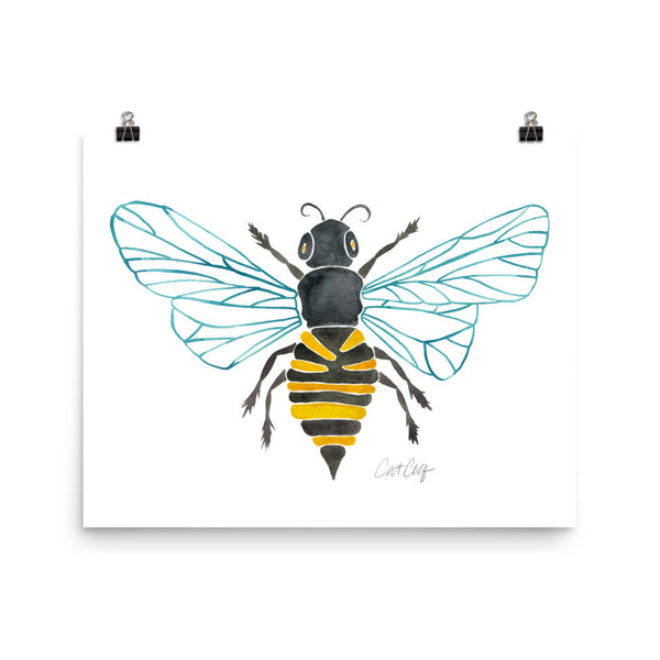 Honey Bee •  Art Print