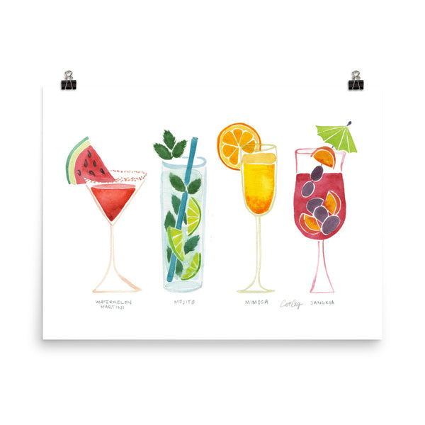 Summer Drinks • Art Print