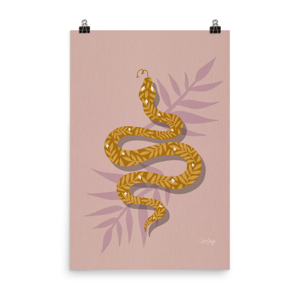 Tropical Serpent - Mauve Ochre
