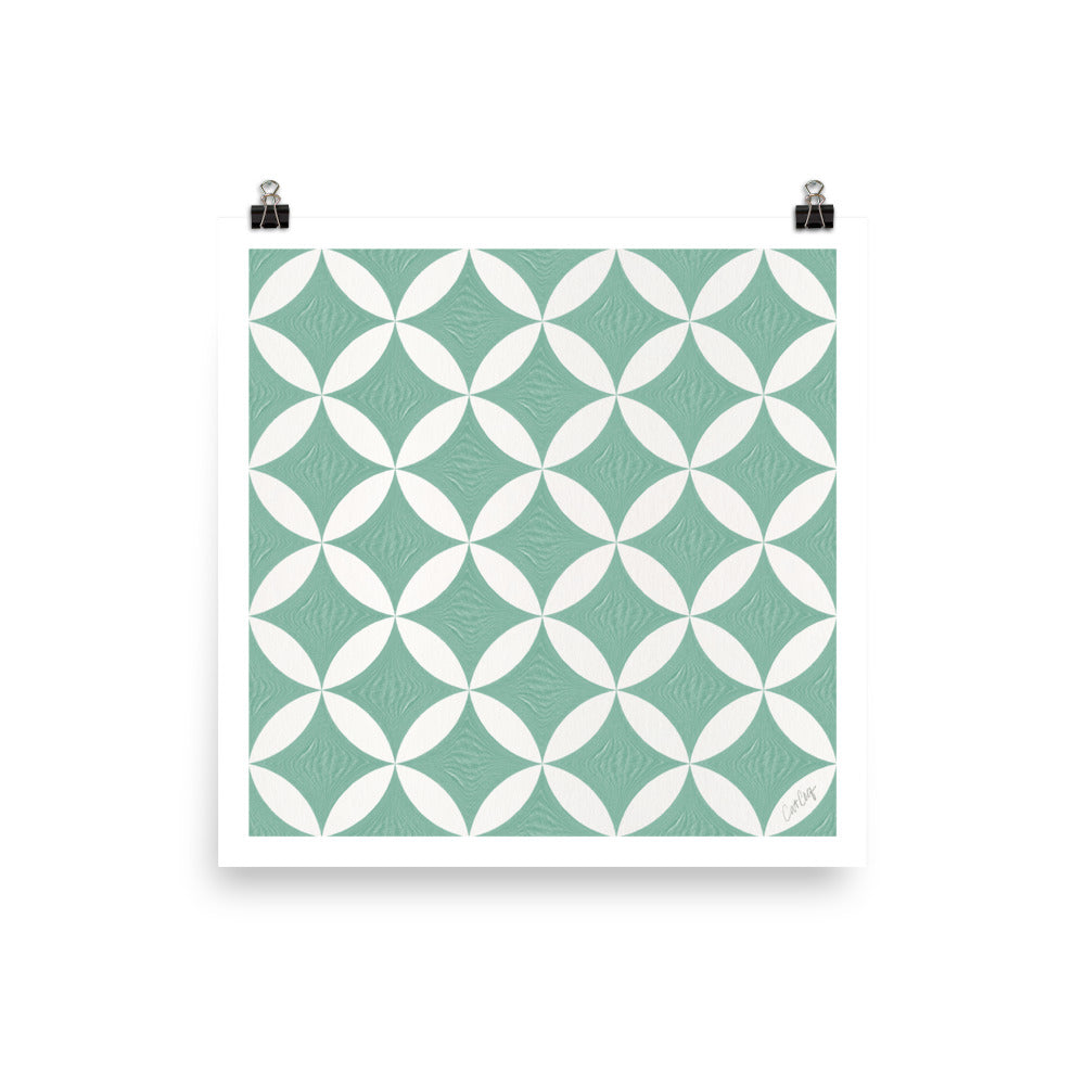 Eclipse Pattern - Mint