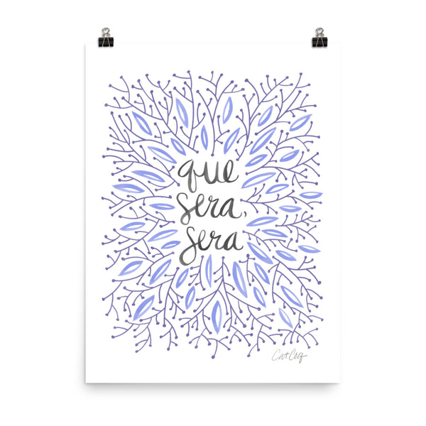 Whatever Will Be, Will Be – Illustrated Lavender • Art Print
