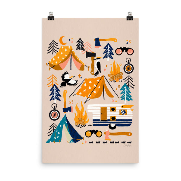 Camping Kit – Orange Blue