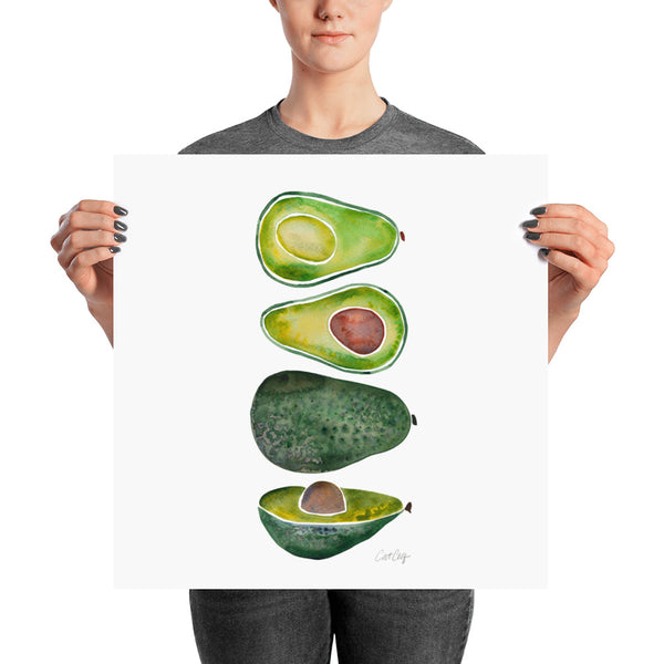 Avocado Slices • Art Print