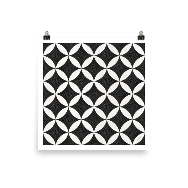 Eclipse Pattern – Black