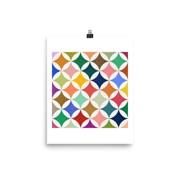 Eclipse Pattern - Rainbow