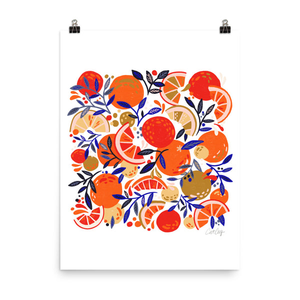 Fresh Citrus Mesh- White