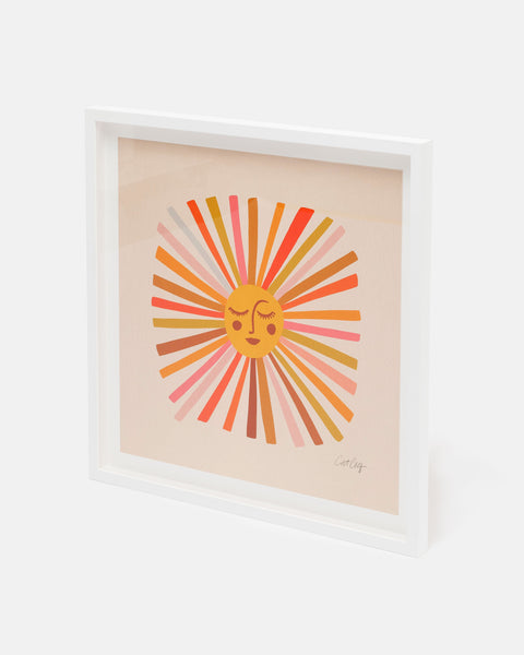 Sultry Sunshine Framed Art Print