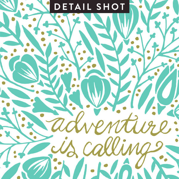 Adventure is Calling – Mint Palette • Art Print