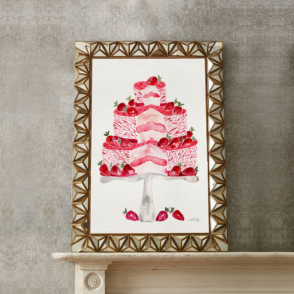 Strawberry Shortcake • Art Print