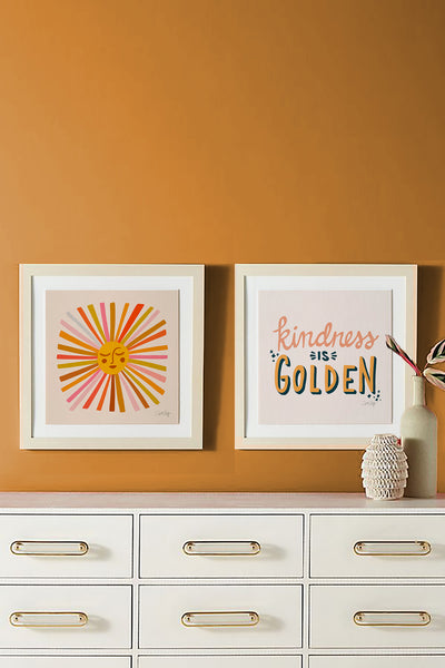 Kindness is Golden  - Teal Blush