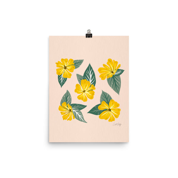 Mountain Wild Flowers - Yellow Blush