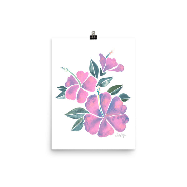 Hibiscus Bloom – Pastel