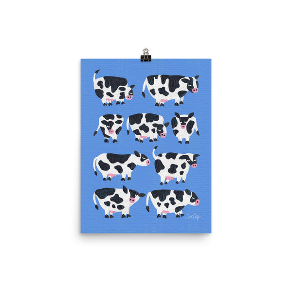 Cow Collection – Blue