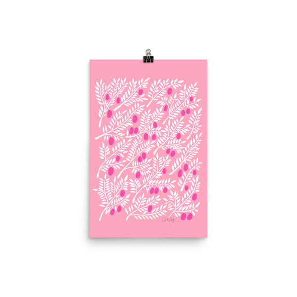 Olive Branches - Pink