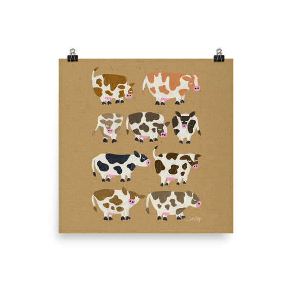 Cow Collection – Brown